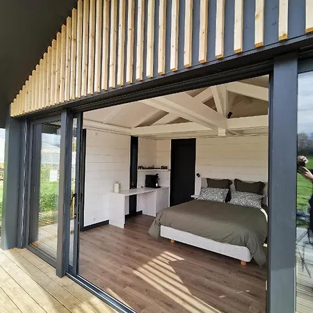 Ecolodge, Bain Nordique, Petit Dejeuner Entre-Deux-Monts Exterior photo
