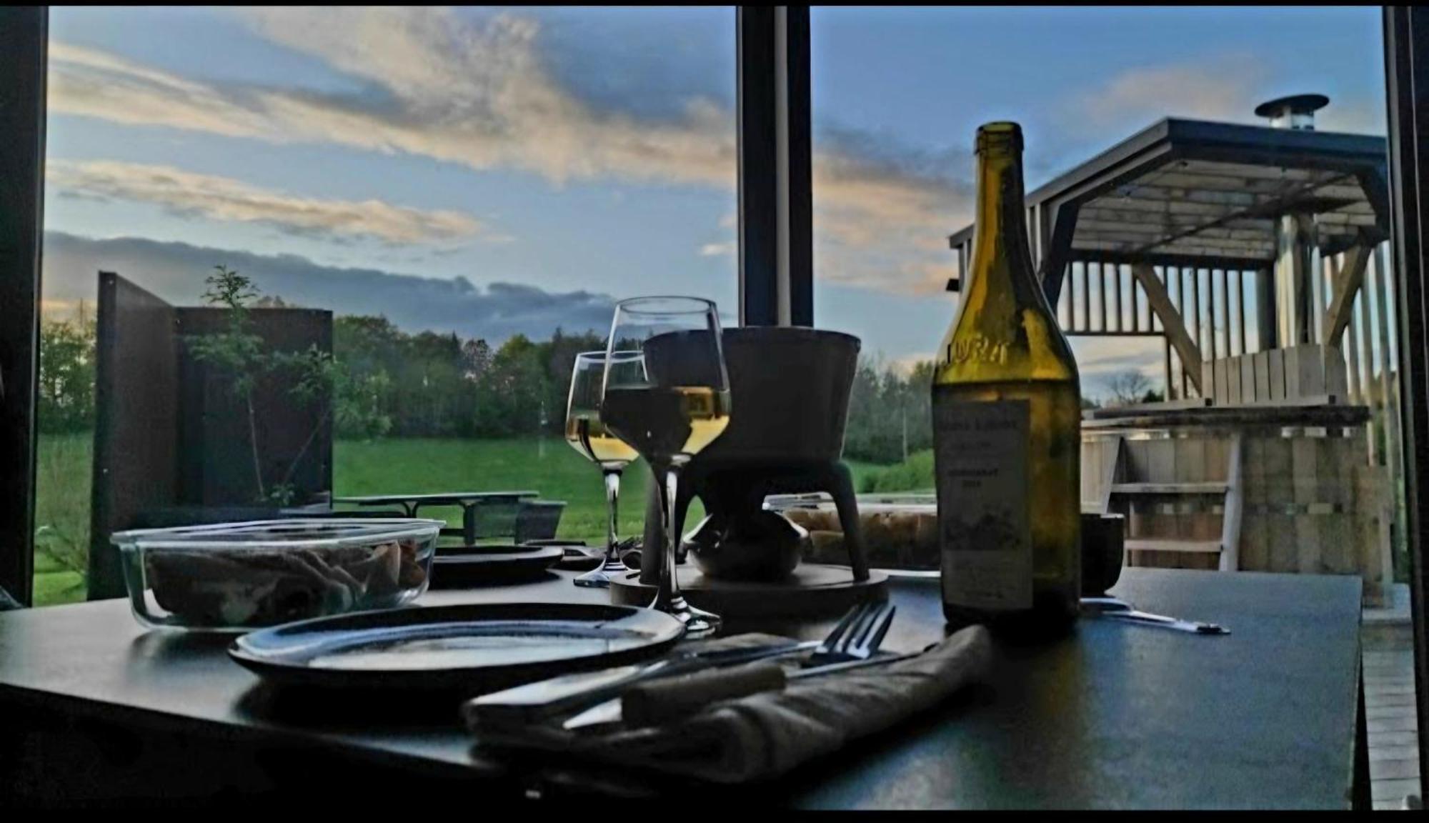 Ecolodge, Bain Nordique, Petit Dejeuner Chalet